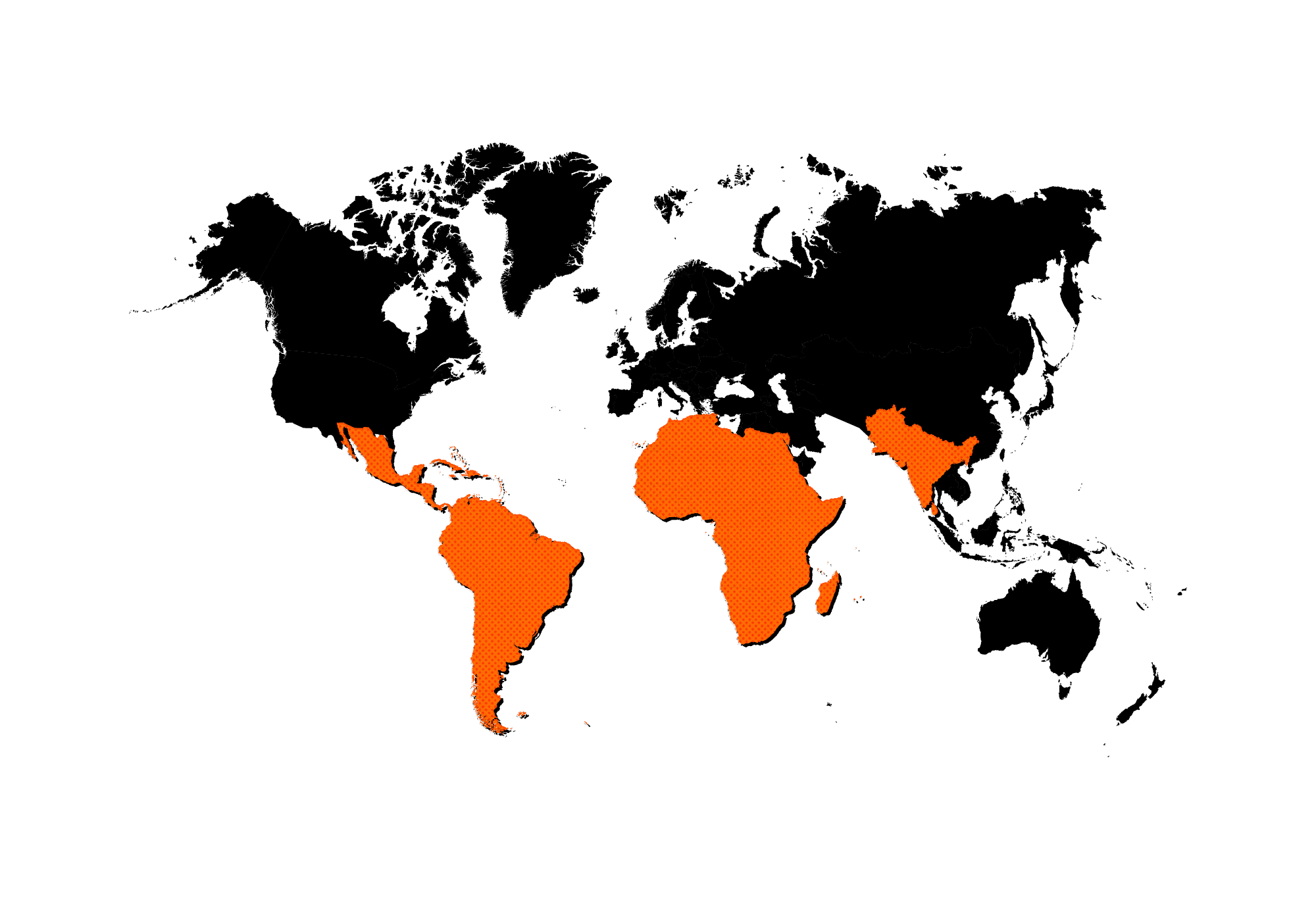 Map of Rwazi's Global Presence